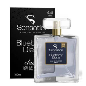 Sensation 441 Men BlueBerry Diego - woda perfumowana 100 ml - 2876107502