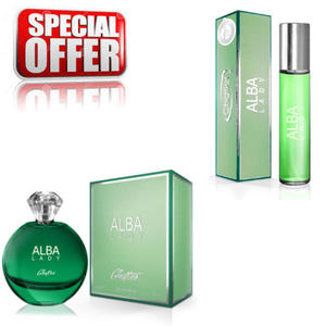 Chatler Alba Lady - zestaw promocyjny, woda perfumowana 100 ml + woda perfumowana 30 ml - 2876107588