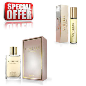 Chatler Aurelie - zestaw promocyjny, woda perfumowana 100 ml + woda perfumowana 30 ml - 2876107590