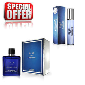 Chatler Blue Ray - zestaw promocyjny, woda perfumowana 100 ml + woda perfumowana 30 ml - 2876107592