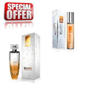 Chatler Bluss Orange Women - zestaw promocyjny, woda perfumowana 100 ml + woda perfumowana 30 ml - 2876107595