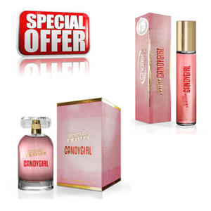 Chatler Candygirl - zestaw promocyjny, woda perfumowana 100 ml + woda perfumowana 30 ml - 2876107596