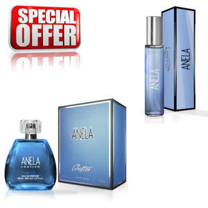 Chatler Anela - zestaw promocyjny, woda perfumowana 100 ml + woda perfumowana 30 ml - 2876107608