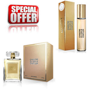 Chatler Chantre Gloria - zestaw promocyjny, woda perfumowana 100 ml + woda perfumowana 30 ml - 2876107620