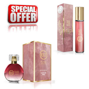 Chatler CH Pure Woman - zestaw promocyjny, woda perfumowana 100 ml + woda perfumowana 30 ml - 2876107621