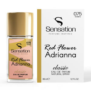 Sensation 075 Adrianna Red Flower woda perfumowana 36 ml - 2876107790