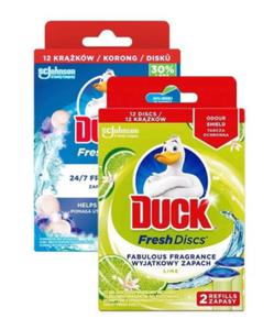DUCK FRESH DISCS Limonka i Bryza Morska - 5 x 72 ml - 2879935803