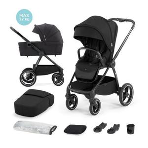 Kinderkraft wzek wielefunkcyjny 2in1 NEA Midnight Black - 2869748570