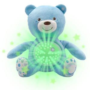 Chicco Baby Bear pluszak z projektorem niebieski - 2876501712