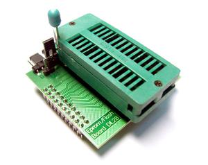 Adapter 8-bit Flash/Eprom Board DIL28 ZIF