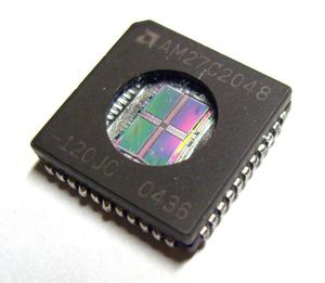 Pami EPROM 27C2048 PLCC 44 (UV) AMD (zam. 27C202/220), 120ns - 2828172839