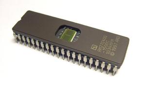 Pami EPROM 27C400 (zam. 27C4100) AMD DIL40 (UV) - 2828172855