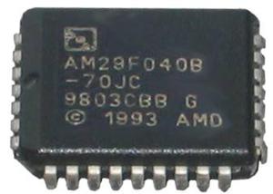 Pami FLASH 29F040 AMD PLCC32 (SMD)