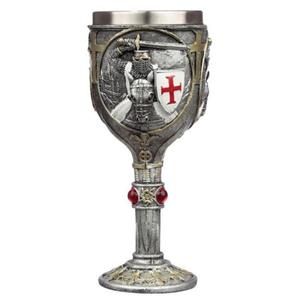 kielich dekoracyjny - Rycerz Templariusz - 2878422373