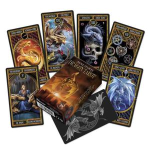 "Dragon Tarot" Anne Stokes - talia kart tarota - 2878422519