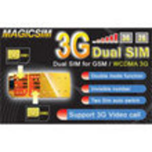 Uniwersalny adapter dual sim Magic Sim 28-ej generacji (bez wycinania - A) MagicSim - 2833103769