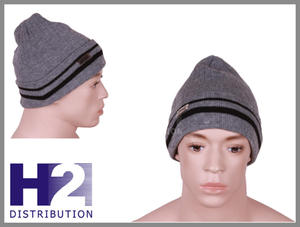 LONSDALE czapka Turn Up Hat Sn51 szara - 2842049490