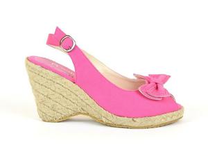 ESPADRYLE Sanday LEN na KOTURNIE - wielokolorowy - 2781064396