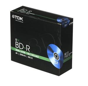 BD-R TDK (Blu-ray) Dual Layer (6x) 50GB 5P FJC - 2826390868