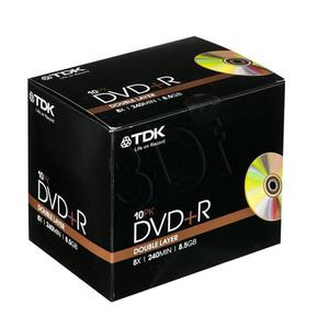 DVD+R 8 5 GB 8X Jewel Case 10 pak - 2826390879