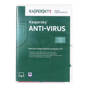 Kaspersky Anti-Virus 2015 Polish Edition 10D 1Y BOX - 2826391078