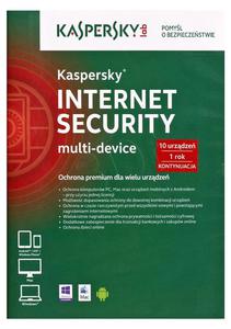 Kaspersky Internet Security Multi-Device 10D1Y upg - 2826391081