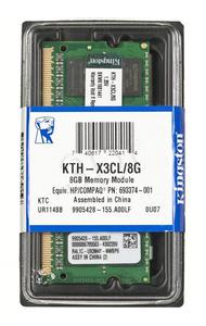 KINGSTON DED.NB KTH-X3CL / 8G 8GB 1600MHz DDR3L - 2826391182