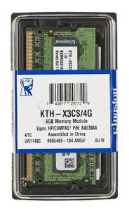 KINGSTON DED.NB KTH-X3CS / 4G 4GB 1600MHz DDR3