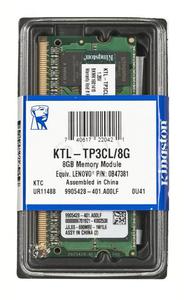 KINGSTON DED.NB KTL-TP3CL / 8G 8GB 1600MHz DDR3 - 2826391230