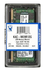 KINGSTON DED.NB KAC-MEMF / 2G 2GB 667MHz DDR2 - 2826391433