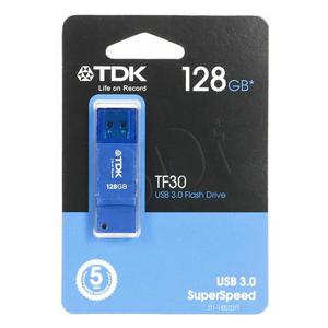 TDK FLASH TF30 128GB USB 3.0 Blue - 2826391572