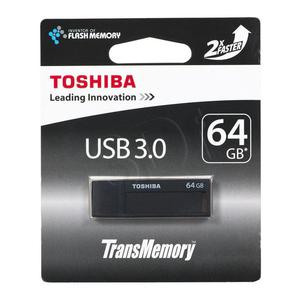 TOSHIBA FLASHDRIVE 64GB USB 3.0 DAICHI BLACK - 2826391599