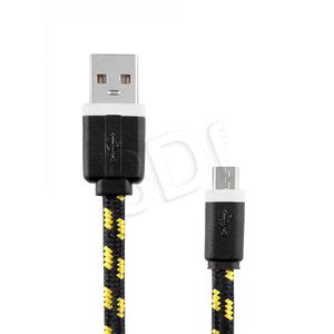 EXC UNIWERSALNY KABEL MICRO USB SLIM 1.5 METRA CZARNY - 2826392353