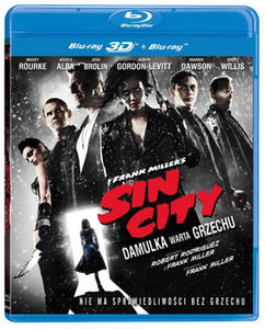 SIN CITY DAMULKA WARTA GRZECHU - WERSJA 3D i 2D (Sin City: A Dame To Kill For 3D & 2D) (Blu-ray) - 2826393338