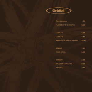 ORBITAL - 2 (BROWN ALBUM) - Album 2 p - 2826395077
