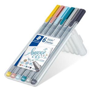 Cienkopis Staedtler Triplus 334 ZESTAW Hygge 6 kol - 2874773510