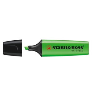 Zakrelacz fluorescencyjny Stabilo Boss zielony