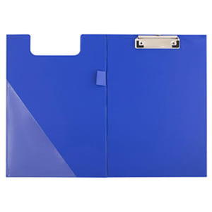 Clipboard podkadka deska z klipem A4 zamykana niebieska - 2874066606