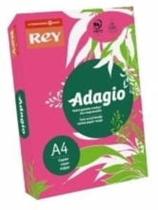 Papier ksero Adagio A4 80g kolor fuksja 500 arkuszy - 2828932016