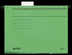 Teczka zawieszkowa Leitz Alpha A4 zielona - 2828932189