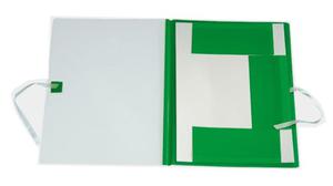 Teczka wizana PCV Biurfol A4 zielona - 2828932452