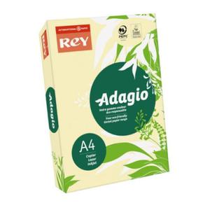 PAPIER KSERO ADAGIO A4 80G KOLOR KANARKOWY PASTEL - 2861320240