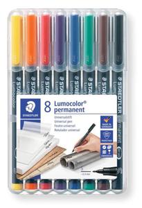 FOLIOPIS STAEDTLER LUMOCOLOR S ZESTAW 8 KOLORW - 2867029172