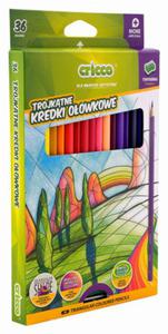 KREDKI CRICCO TRJKTNE Z TEMPERWK 36 KOLORW - 2861320758