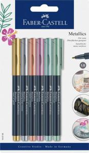 PISAKI METALICZNE FABER-CASTELL 6 KOLORW - 2874532812