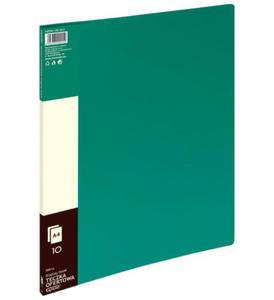 TECZKA OFERTOWA A4 ALBUM GRAND 10 KOSZULEK ZIELONA - 2866462964