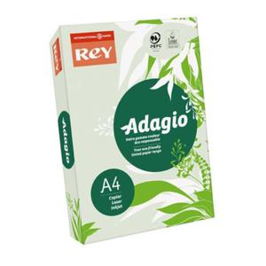 PAPIER KSERO ADAGIO A4 80G ZIELONY PASTELOWY - 2871558513