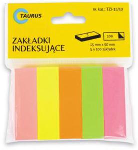 Zakadki indeksujce 15 mm x 50 mm 5x100 neon - 2866587837