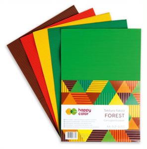 TEKTURA FALISTA HAPPY COLOR A4 FOREST 5ark - 2868604682