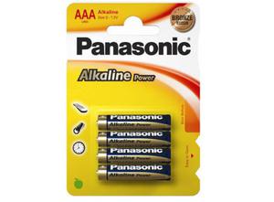 Baterie R03 Panasonic Alkaline Power - 4 sztuki - 2825989674